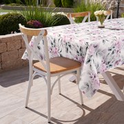 ZÁHRADNÝ VODEODOLNÝ OBRUS GARDEN 140X220 CM KVETY