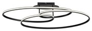 JUST LIGHT. 15321-18 - LED Stropné svietidlo LUMACA LED/33W/230V čierna W4584