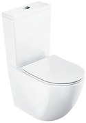 Wc s doskou softclose kombinovaný Ravak Optima vario odpad X01870