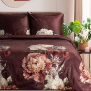 MAKOSATÉNOVÉ OBLIEČKY REINA47 160X200 CM, 2 KS 70X80 CM KVETY