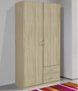 Šatníková skriňa Case, 91 cm, dub sonoma%