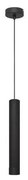 LED Luster na lanku TUBA 1xGU10/4,8W/230V čierna