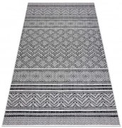 Koberec SIZAL SION Romby Boho 22168 čierny/ecru