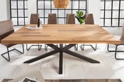 Moderný jedálenský stôl z masívu Galaxie Borovica 200cm