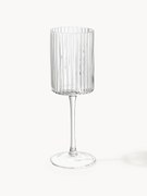 Ručne fúkané poháre na víno Aleo, 4 ks