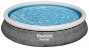 Bazén s filtračným čerpadlom Bestway 57313 sivý 457x84 cm