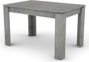 Jedálenský stôl Inter 120x80 cm, šedý betón%