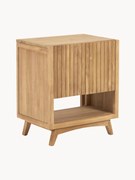 Kúpeľňová skrinka pod umývadlo z tíkového dreva Kuveni, Š 70 cm