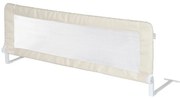 Bielo-béžová zábrana na posteľ 150 cm – Roba