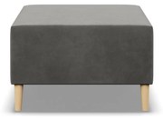 Podnožka ETNA - Kronos 70 x70 cm Sivá I