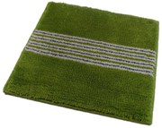ROUTNER Kúpeľňová predložka IRSINA Zelená 10502 - Zelená / 50 x 50 cm 10502