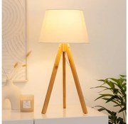 Atmosphera - Stolná lampa BAHI 1xE14/40W/230V bambus