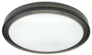 LED Stm koup stropné svietidlo HALINA LED/48W/230V 3000-6000K pr. 38 cm čierna + DO