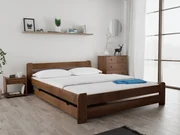 Posteľ Laura 160 x 200 cm, dub Rošt: S lamelovým roštom, Matrac: Matrac COCO MAXI 20 cm