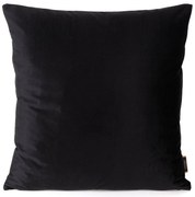 DEKORAČNÁ OBLIEČKA NA VANKÚŠ ELORA 60X60 CM ČIERNA