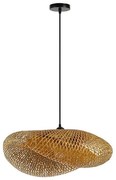 Immax 08269L - Luster na lanku HILO 1xE27/40W/230V pr. 60 cm bambus IM1359
