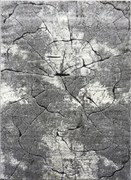 Koberec Miami 129 GREY – sivý obdĺžnikový koberec so vzorom Rozmer: 80x150 cm