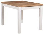 Stôl ST30 120X80 dub wotan/biely