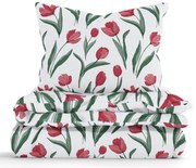 Bavlnené obliečky Renforcé – Tulipány