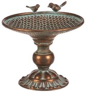 Autronic BONTEC Stojan kovový - 24 cm, aranžovací, s vtáčikmi, medený Farba: Medená