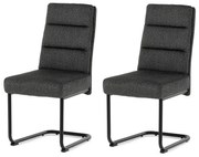 Súprava jedálenských stoličiek DCL-P3107 GREY2, 2ks