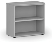 Kancelársky regál PRIMO GRAY, 800 x 420 x 740 mm, sivá