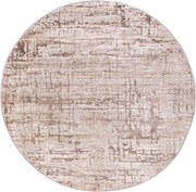 TA Koberec D175E WHITE/VIZON PORTLAND KOLO Biely Okrúhly Rozmer: 100x100 cm