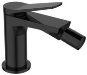 Invena Alonia, bidetová batéria h-128, čierna lesklá, INV-BB-70-004-V