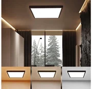 Brilagi - LED Kúpeľňové svietidlo FRAME LED/50W/230V 3000/4000/6000K IP44 čierna BG0701
