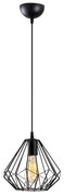 Závesné svietidlo Diamond I čierne