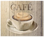 WENKO 2713600100 - Zástena CAFÉ 60x50 cm pestrofarebná