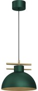 Luster na lanku ESTATE 1xE27/15W/230V zelená