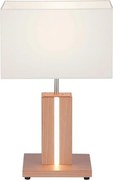 Leuchten Direkt 11421-78 - LED stolová lampa AMANDA 1xE27/40W/230V + LED/5W