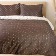 SATÉNOVÉ OBLIEČKY POINTY EXCLUSIVE 160X200 CM, 2KS 70X80 CM VZOROVANÉ