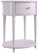 Nočný stolík v levanduľovej farbe Aurora – Støraa