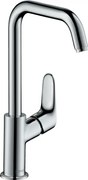 Hansgrohe Focus E2, páková umývadlová batéria 240, s otočným výtokom a výpusťou, chrómová, HAN-31609000