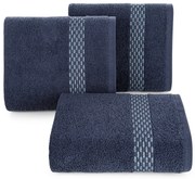 BAVLNENÝ UTERÁK RIVA (07) 30X50 CM TMAVOMODRÁ