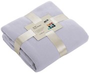 James & Nicholson (Daiber) Fleecová deka 130x170 cm JN950 - Strieborná | 130 x 170 cm