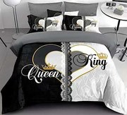 Obliečky King a Queen E Bavlna 7-dielna súprava