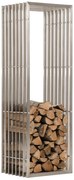 Stojan na palivové drevo Irving 40x50x150, nerezová oceľ