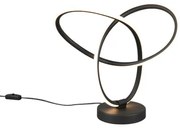 Reality Lando stolová lampa čierna r53591132 RER53591132