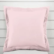 Biante Dekoračná obliečka na vankúš s lemom Rongo RG-062 Cukrovo ružová 30 x 50 cm
