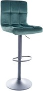 SI C-105 Sametová barová stolička