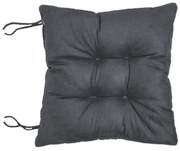 XPOSE® Sedák na stoličku REST - antracitový 40x40 cm