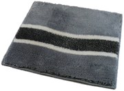 ROUTNER Kúpeľňová predložka LAVELLO Sivá 10407 - Sivá / 60 x 60 cm 10407