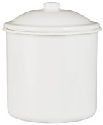 Ib Laursen Smaltovaná dóza White 15 cm