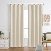 Záves na páske EMMA VET447/1/210GSM 140x250 cm  krémový