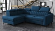 Rohová sedačka Laviosuna 2RRLXP (modrá) (s úl. priestorom) (L)