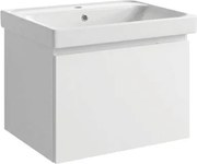 Kúpeľňová skrinka s umývadlom Naturel Ancona 60x45x46 cm biela lesk ANCONA260BLU5