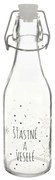 Orion Fľaša s klip uzáverom Vločka biela, 0,52 l, 520 ml